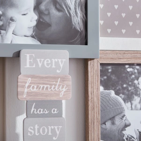 Dunelm My Family Multi Photo Frame 4 Dunelm My Family Multi Photo Frame - Image 2