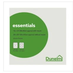 Dunelm Essentials Photo Frame 16" X 16" (40cm X 40cm) -Cool Decoration 1000120675 alt01