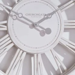 Dunelm Numeral 51cm Wall Clock Cream -Cool Decoration 1000137239 alt01