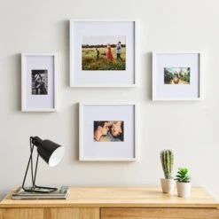 Dunelm White Oversized Mount Frame 7" X 5" (18cm X 12cm) -Cool Decoration 1000158055 alt02