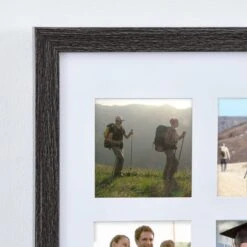 Dunelm XL Grey Multi App Photo Frame -Cool Decoration 1000158099 alt01