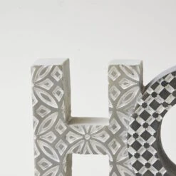 Dunelm Geo Home Word Ornament 5 Dunelm Geo Home Word Ornament -Cool Decoration 1000158214 alt01