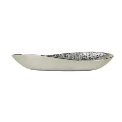 Dunelm Silver Romano Oval Dish -Cool Decoration 1000167576 alt01