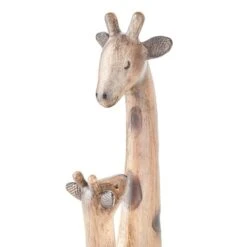 Dunelm Resin Giraffe Mother And Child Sculpture -Cool Decoration 1000167602 alt02