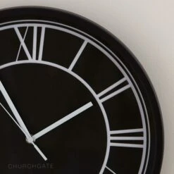 Dunelm Contemporary Black Clock 39cm -Cool Decoration 1000167866 alt02