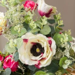 Dunelm Florals Forever Mia Rose Luxury Bouquet Pink 58cm 9 Dunelm Florals Forever Mia Rose Luxury Bouquet Pink 58cm -Cool Decoration 1000168556 alt03