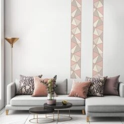 Fine Décor Wallpaper Apex Rose Gold Border -Cool Decoration 1000171097 alt02