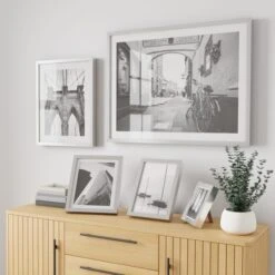 Dunelm Essentials Box Frame 8" X 6" (20cm X 16cm) Silver -Cool Decoration 1000183796 alt02