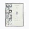Dunelm Chrome Easy Photo Frame 20" X 16" (51cm X 40cm) -Cool Decoration 30136414