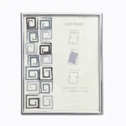 Dunelm Chrome Easy Photo Frame 20" X 16" (51cm X 40cm)