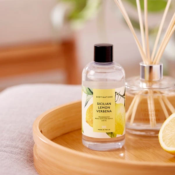 Wax Lyrical Lemon Verbena 250ml Reed Diffuser Refill 3 Wax Lyrical Lemon Verbena 250ml Reed Diffuser Refill