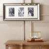 Dorma Champagne 3 Aperture Mirrored Photo Frame -Cool Decoration 30169924