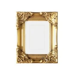 Dorma Gold Swept Photo Frame 6" X 4" (15cm X 10cm)