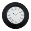 Dunelm Grantham 75cm Station Wall Clock Black -Cool Decoration 30212476