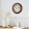 Dunelm Wooden Edge 31cm Wall Clock 2 Dunelm Wooden Edge 31cm Wall Clock -Cool Decoration 30212649