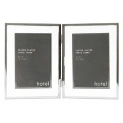 Hotel Silver Aperture Folding Frame