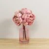 Dunelm Artificial Peony Pink Bundle 28cm -Cool Decoration 30271125