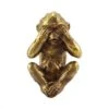 Dunelm See No Evil Resin Monkey Ornament -Cool Decoration 30463235