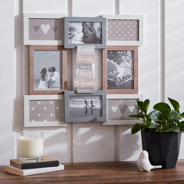 Dunelm My Family Multi Photo Frame 3 Dunelm My Family Multi Photo Frame