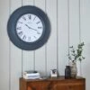 Dunelm Grantham 77cm Station Wall Clock Grey 2 Dunelm Grantham 77cm Station Wall Clock Grey -Cool Decoration 30564963