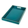Rectangle Teal Tray -Cool Decoration 30621183