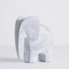 Dunelm Concrete Effect Resin Elephant -Cool Decoration 30621279
