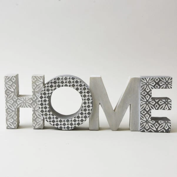 Dunelm Geo Home Word Ornament 3 Dunelm Geo Home Word Ornament