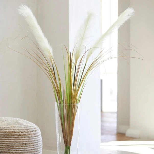 Dunelm Artificial Pampas Grass Single Spray 130cm 3 Dunelm Artificial Pampas Grass Single Spray 130cm