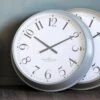 Cedar & Sage Cresco Clock Fossil Grey 68cm -Cool Decoration 30673721