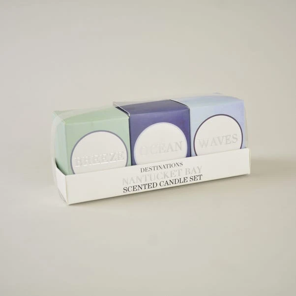 Dunelm Nantucket Mini Votives 4 Dunelm Nantucket Mini Votives - Image 2