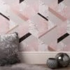 Fine Décor Wallpaper Marblesque Geo Pink Wallpaper 2 Fine Décor Wallpaper Marblesque Geo Pink Wallpaper -Cool Decoration 30680454