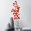 Dunelm Artificial Leaf Spray Red 92cm 1 Dunelm Artificial Leaf Spray Red 92cm -Cool Decoration 30687454