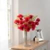Dunelm Florals Forever Eleanor Poppy Luxury Bouquet Red 58cm -Cool Decoration 30690056