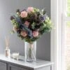Dunelm Florals Forever Lila Thistle Luxury Bouquet Purple 63cm -Cool Decoration 30703565