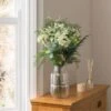 Dunelm Florals Forever Darcy Foliage Luxury Bouquet Green 58cm -Cool Decoration 30703569