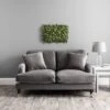 Dunelm Artificial Eucalyptus And Sedum Wall Panel