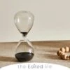 The Edited Life Black 15 Minute Sand Timer 2 The Edited Life Black 15 Minute Sand Timer -Cool Decoration 30712771