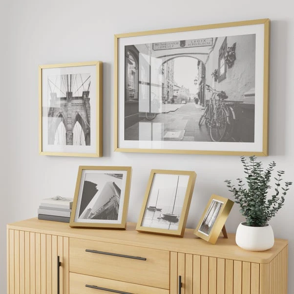Dunelm Essentials Box Frame 32" X 24" (80cm X 60cm) Gold 3 Dunelm Essentials Box Frame 32" X 24" (80cm X 60cm) Gold