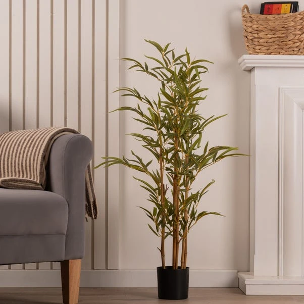 Dunelm Artificial Bamboo Tree 90cm 3 Dunelm Artificial Bamboo Tree 90cm