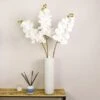 Dunelm Cream Real Touch Phalaenopsis 3 Pack -Cool Decoration 30726457