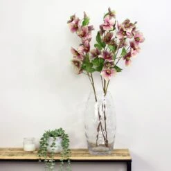 Dunelm Purple Real Touch Hellebore 3 Pack