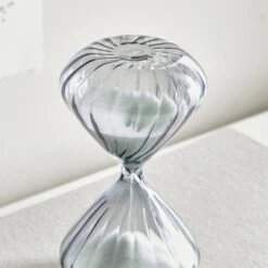 Dunelm Grey 15 Minute Sand Timer -Cool Decoration 30727094 alt01