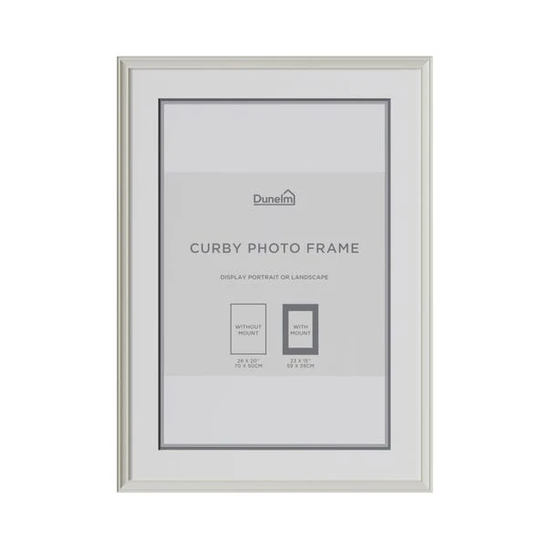 Dunelm Curby Photo Frame White 3 Dunelm Curby Photo Frame White