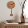 Dunelm Natural Pendulum Clock -Cool Decoration 30728469