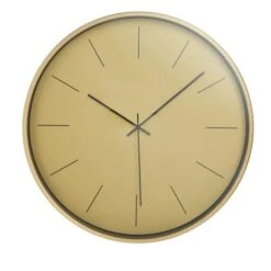 Dunelm Aluminium Gold 40cm Silent Clock -Cool Decoration 30728528 alt02