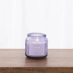Dunelm Lavender Jar Candle With Cork Lid 6 Dunelm Lavender Jar Candle With Cork Lid -Cool Decoration 30731506 alt01