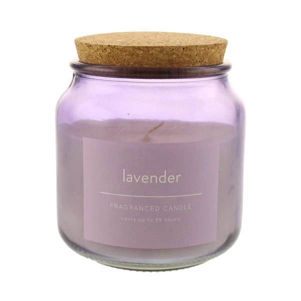 Dunelm Lavender Jar Candle With Cork Lid 5 Dunelm Lavender Jar Candle With Cork Lid - Image 3