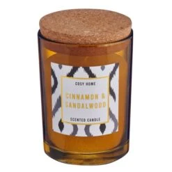 Dunelm Small Amber Candle -Cool Decoration 30732408 alt02