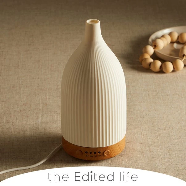 The Edited Life White Ceramic Electric Diffuser 3 The Edited Life White Ceramic Electric Diffuser