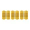 Dunelm Pack Of 6 Yellow Pillar Candles -Cool Decoration 30734511